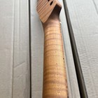 5a 22 Fret Roasted Flame Maple T-style Guitar Neck Nitro Satin For Guitar Part