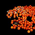 Antique Hand Carved Coral Bead Collection For Jewelry Making 180 Old Beads