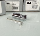 New 4pc Lot Hansgrohe 40511000 Hg Logis Robe Towel Hook - Silver Chrome Finish