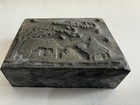 Vintage Christmas Letterpress Printing Block