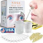 Nose Ear Hair Removal Wax Kit Sticks Easy Men Women Nasal Waxing Remover Strips