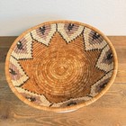 Finely Woven African  botswana  Harvest Basket   Vintage