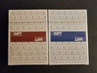 2-deck Set Wpt Official Professional Texas Hold em Poker Plastic Playing Cards
