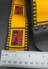 Vintage Kodak Film Camera Strap Yellow   Black 35mm Film Design---rare     