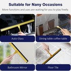 Toovem 14    Shower Squeegee For Glass Doors Window Bathroom Shower Cleaning Tool