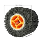 2 Pcs Burnishing Wheels  Surface Conditioning Drum  40-grit Burnishing Wheels
