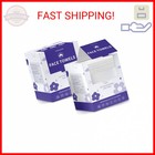 Face Towels  Disposable Face Towelette  Makeup Remover Dry Wipes 100 Count 2 Box
