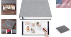 Self Adhesive Photo Album Linen Cover 40 Pages Holds 120 Photos Gift