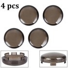 4pcs Smoke Turn Signal Lens Covers Kit For Harley Bullet Dome Style Blinker New