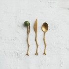 Gold Appetizer Set  Exquisite 3-piece Set