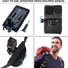 Backpack Strap Mount Adjustable Belt For Gopro Hero10 9 8 7 6 5 Camera