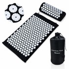 Acupressure Mat   Pillow Set With Carry Bag   Full Body Massage For Pain Relief 