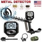 Metal Detector Adults Waterproof 10  Inch Search Detecting Gold Coin Treasure