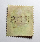 Great Britain Stamps 1902 Scott 129 1 1 2d King Edward Vii Used Eds Perfin