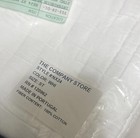 Interdecor Matelasse Sham White 12x24 Standard Pillow Case Cover New