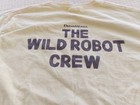 The Wild Robot New M Film Crew T-shirt Dreamworks Pedro Pascal Kit Connor