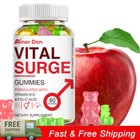 2 Bottles Male Enhancement Gummies For Erectile Enlargement Penis Enlarger Bg