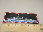 Rare  Pair Wwii Usn Navy Uss Constitution Liberty Cuff Title Patch Battleship