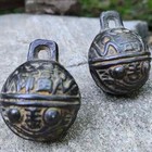 Old Objects Antique Bronze Artifacts Luck And Longevity Copper Bells Pet Bells