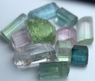13 40 Ct Multi Colour Facet Rough Tourmaline From Afghanistan clarity Si Toclean
