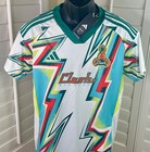 Adidas Mls San Jose Clash Retro Lightning Design Soccer Jersey - Men   s L - Nwt