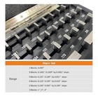 Gauge Block Set Grade Economy Rectangular For Precision Calibration  36 Pcs 