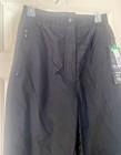 Women s Edelweiss  Ski Pants Black 12 Active Athletic Skiing Snowboarding 27w30