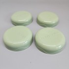 Green Baby Bullet Lot Of 4 Food Storage Cup Lids Only Replacement Parts