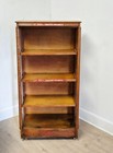Vtg Tom s Toasted Peanuts Wood   Glass Display Floor Shelf-general Store Display