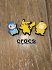 Crocs Pok  mon Jibbitz - Pikachu Piplup Psyduck And Crocs Logo