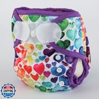 Baby Cloth Diaper Cover Nappy Hook And Loop Double Gusset 6 6lbs To 33lbs  ra