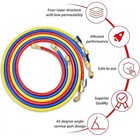 Yellow Jacket 29986 Plus Ii 1 4  Hose Set With Compact Ball Valve  72  Pack Of 3