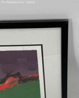 The Defending Horsemen Under The Red Moon Signed Wooden Framed Art Print