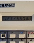 Vintage Sharp Electronic Calculator El-208