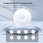 Wifi 6 Ax3000 Dual Band Gigabit Long-range Ceiling Mount Access Point i29  co   