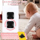 Covers 38-pack Black Child Proof Electrical Protector Safetyimproved Baby Safety