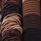 1109pcs Women Dark Hair Accessories Set Elastic Seamless Ponytail Scrunchies 