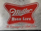 Vintage Miller High Life Metal Aluminum Padded Top Cooler Cronstrom   s