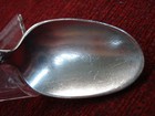 Vintage 1847 Rogers Bros  Silver Plate Baby Spoon - Vintage Pattern W curved