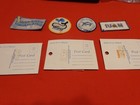 7 Piece Vintage Hawaii   Maui Patch Collection Never Used- 3 Post Cards Included
