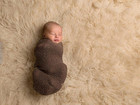 Newborn Photography Props Wrap Stretch Long Ripple Blanket Yarn Baby Photo Props