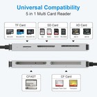 Cfast 2 0 Card Reader Usb C Cfast Card Reader 3 0 5gbps Cfast cf sd tf xd  5 In