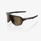 100  S2 Sport Performance Vented Hd Sunglasses Cycling Running Matte Black Gold