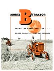Allis Chalmers B Tractor Color Brochure Ac All-job Economy Every-day Useful