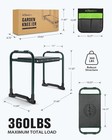 Garden Kneeler And Seat Heavy Duty  Upgraded Foldable Gardening Stool - Widened