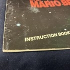 Nintendo Nes Super Mario Bros Instruction Booklet Manual Authentic 1985