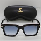 New Carrera Square Sunglasses 316 s Striped Black   Dark Blue Gradient Lens 52mm
