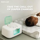 Tinybums Baby Wipe Warmer   Dispenser With Led Changing Light   On off Switch   