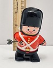 1960s Yone - Walking Guardsman Wind Up Tin Toy - Made In Japan Vintage
