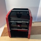 Arrco Playing Card Shuffler Vintage Red Black Hand Operated Manual Crank W box